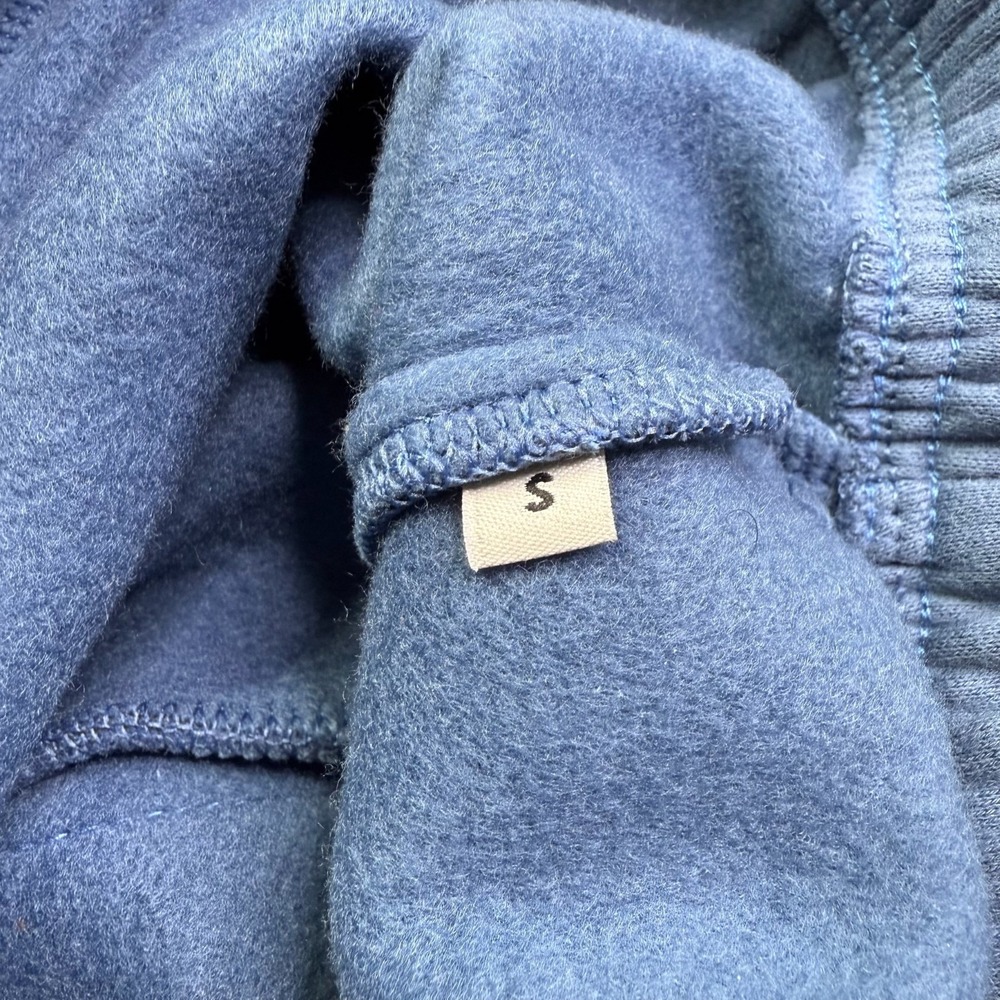 Drmers Club Mens Blue Drawstring Waist Fleece Comfort Pocket Sweat Short Size S - Picture 9 of 13